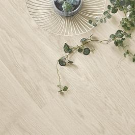 Trægulv Tarkett Shade Eg Cotton White Plank MatLak 2000 mm