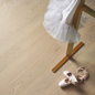 Trægulv Tarkett Shade Eg Cream White Plank Matlak 1850 mm