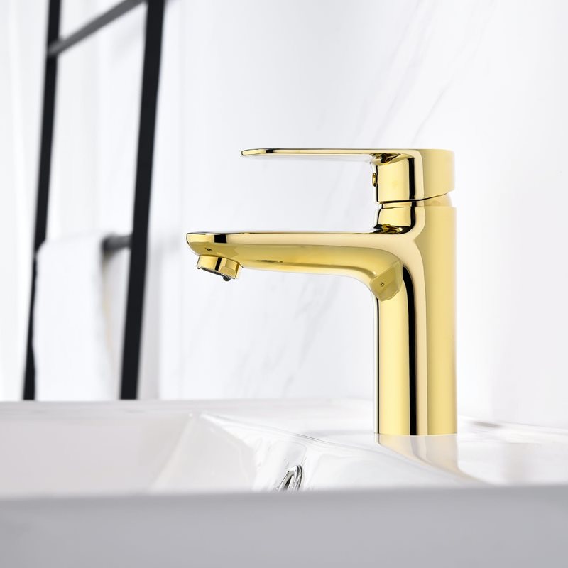 Håndvaskarmatur Bathlife Springa Messing