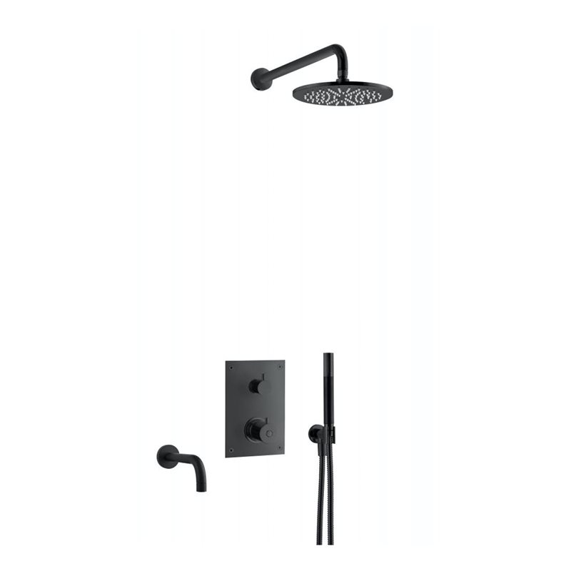 Loftbrusesæt Tapwell BOX7368 Edition 2 indbygning Mat Sort