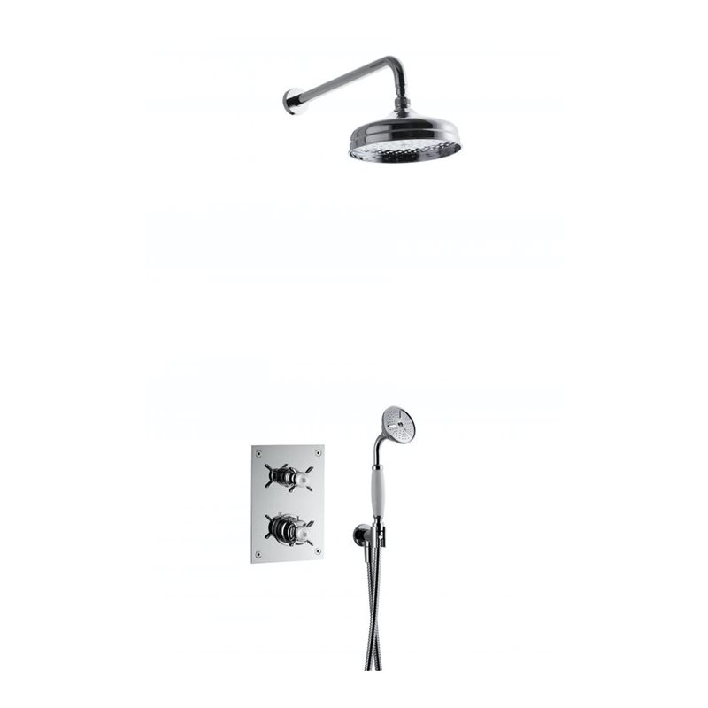 Hovedbrusesæt Tapwell BOX0268 ED2 Classic indbygning Krom