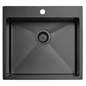 Køkkenvask Tapwell 5540 PVD Mat Sort inkl. vandlås