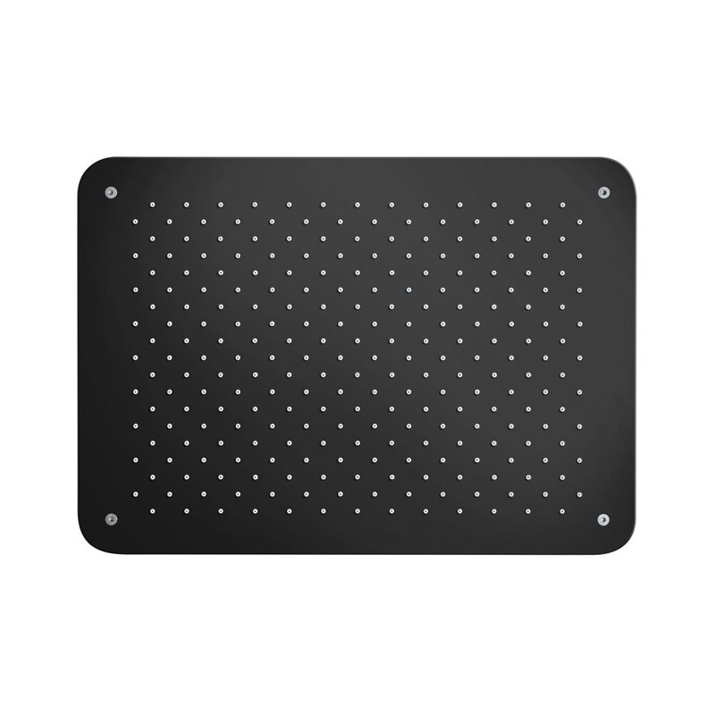 Loftbrusehoved Tapwell ZSOF093 til indbygning  Mat Sort