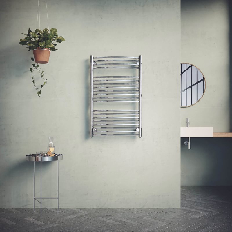 Håndklædetørre Nordhem Borgholm Krom VAND & EL 600x940 mm