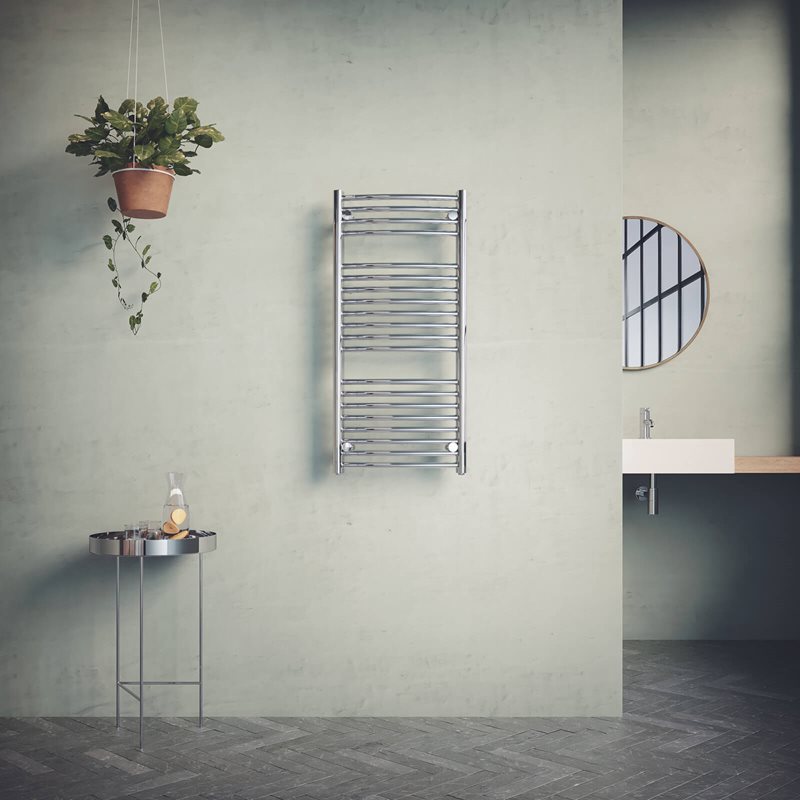 Håndklædetørre Nordhem Borgholm Krom VAND & EL 450x940 mm