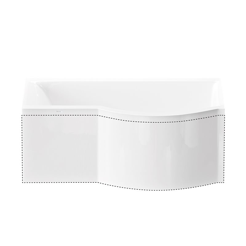 Frontpanel Nordhem til Badekar Solvik