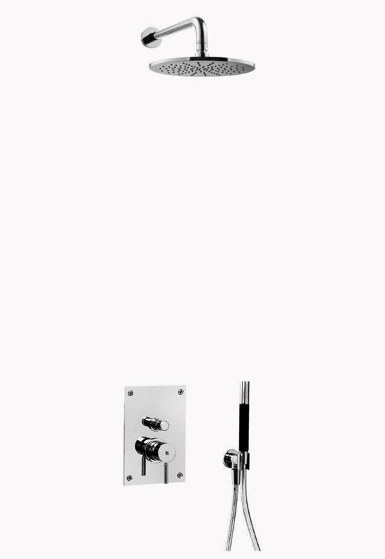 Loftbrusesæt Tapwell BOX7200 Edition 2 Krom indbygning