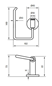 Toiletpapirholder Tapwell TA235 Mat Sort
