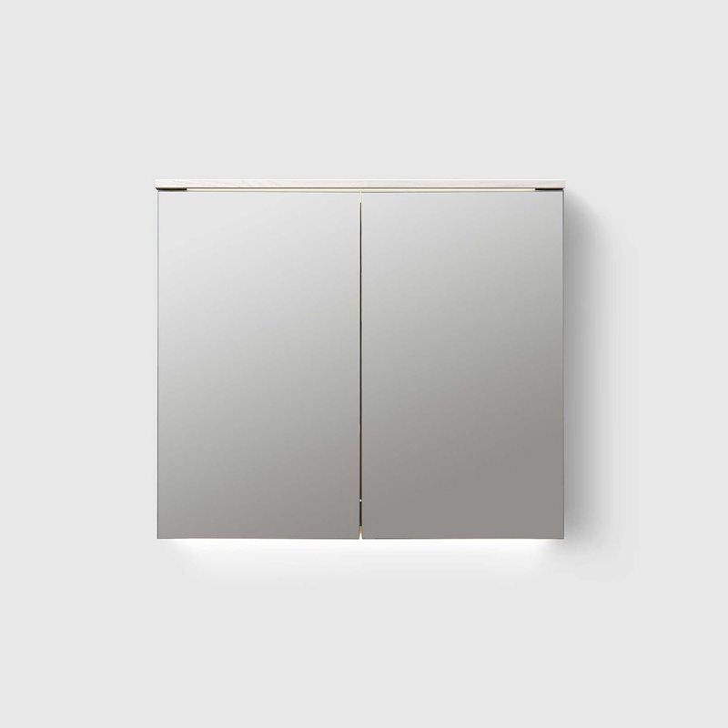 Spejlskab Haven MC/H2 800 White Wood