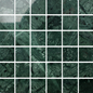 Marmormosaik Arredo Verde Guatemala Poleret 5x5cm (30,5x30,5)