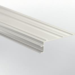 Trappekantsprofil Pergo Incizo Aluminium til serie Long Plank/Wide Long Plank