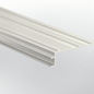 Trappekantsprofil Pergo Incizo Aluminium til serie Long Plank/Wide Long Plank