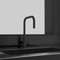 Køkkenarmatur Scandtap Steel Accent Square Scrap med Udtrækstud