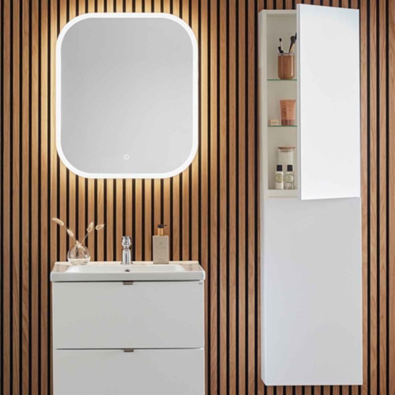 Spejl Hafa Store Soft LED 600x700 mm