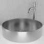 Håndvask Scandtap Steel Rare R Original (Stål)