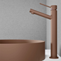 Håndvaskarmatur Scandtap Steel Vector High Rust