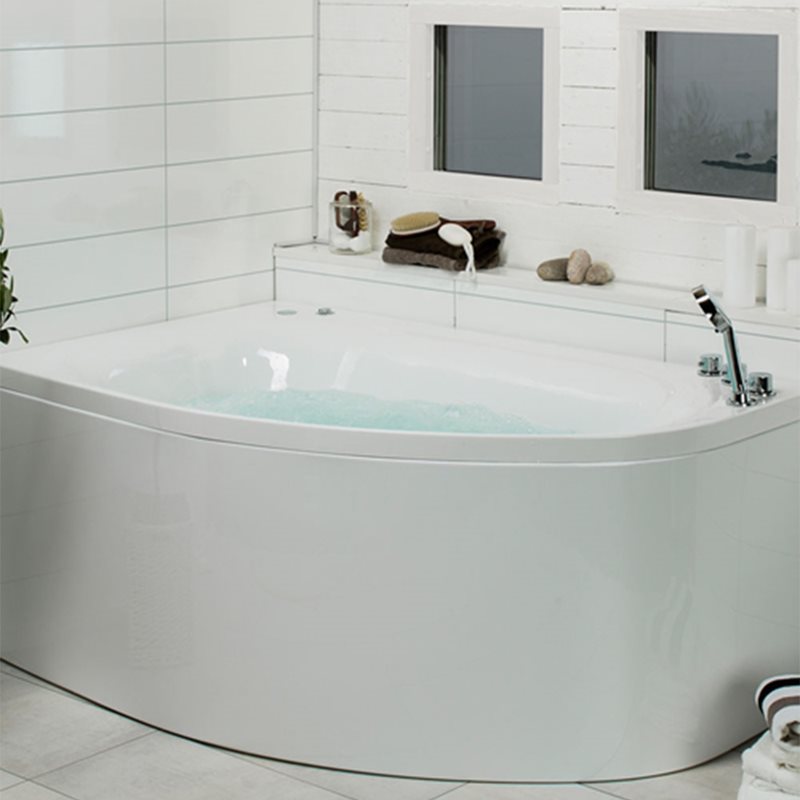 Boblebad Noro Sand 160 inkl. armatur