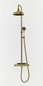 Loftbrusesæt Duschbyggarna Oxford m Ladymix-armatur Bronze