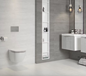 Vægflise Arredo City Light Grey Mat 30x60 cm