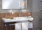 Tandkrus Smedbo Home HS343 Materet Glas/Børstet Krom