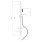 Brusesæt Tapwell TVM100 Brushed Black Chrome