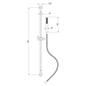 Brusesæt Tapwell TVM200 Brushed Black Chrome