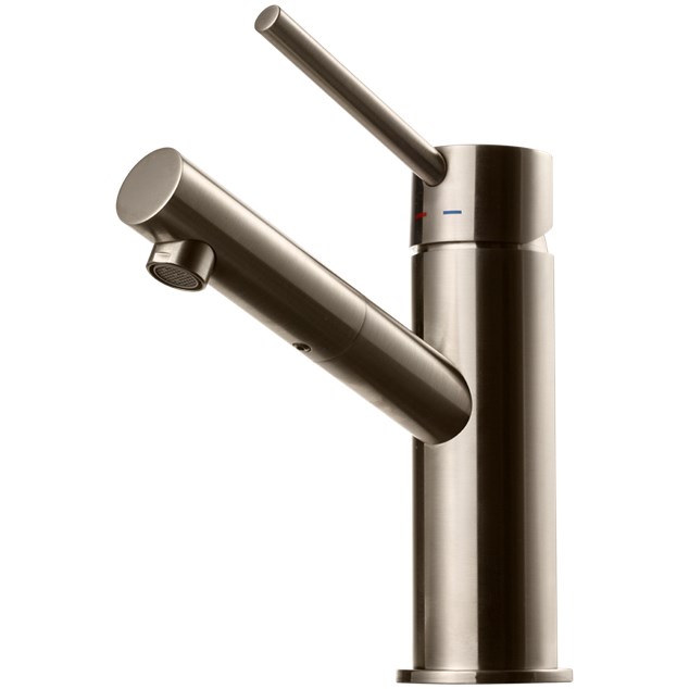 Håndvaskarmatur Tapwell BI071 Brushed Nickel