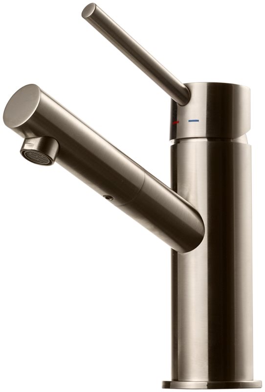 Håndvaskarmatur Tapwell BI071 Brushed Nickel