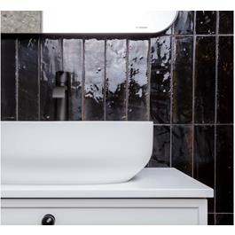 Vægflise Marazzi Lume Black 60x240mm