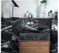 Marmor Arredo Nero Marquina Poleret 30x30 cm