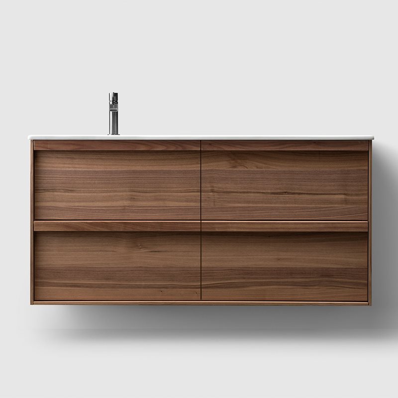 Vaskeskab Haven H2/120 Vask til venstre Walnut Wood