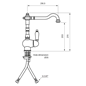 Køkkenarmatur Tapwell FME181 Classic Krom