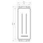Skyllekurv Tapwell TA200 PVD Black Chrome