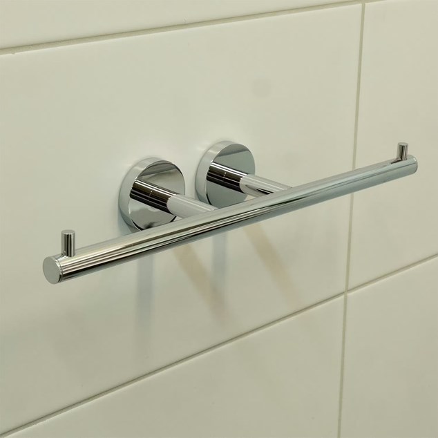 Toiletpapirholder Arredo Estelle Dobbelt Krom