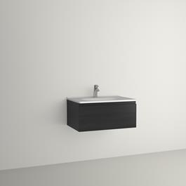 Vedum Underskab Flow 750 Sort Ask inkl. Top-Solid Håndvask