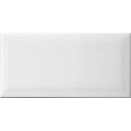 Arredo Metroflise Biselado Hvid Facet-kant - Blank - 10x20 cm