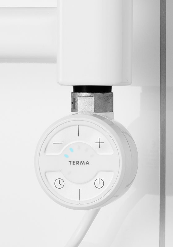 Elpatron Hafa til håndklædetørrer Hvid