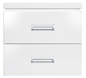 Underskab Arredo Swing 60 Hvid Højblank