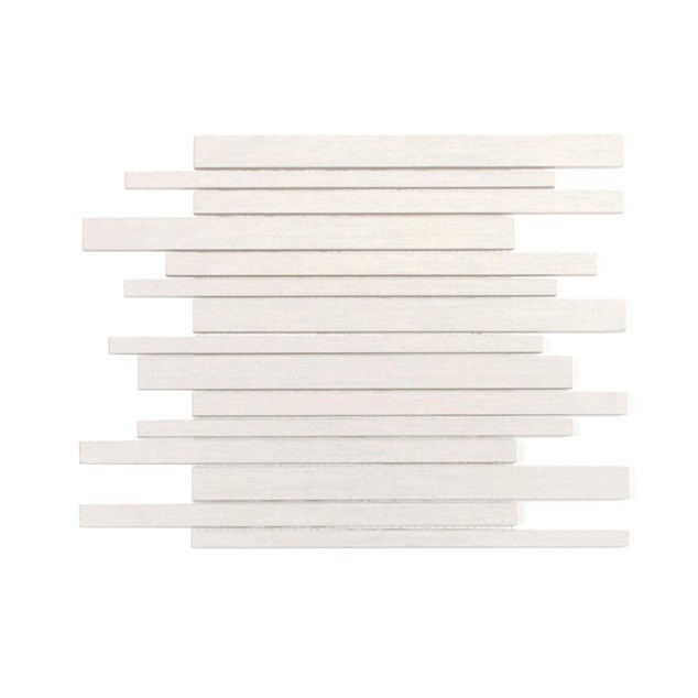 Arredo Klinker Bamboo White Mosaic 15x300 mm Brick
