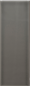 Vægflise Arredo Color Gris Marengo Blank 10x30 cm
