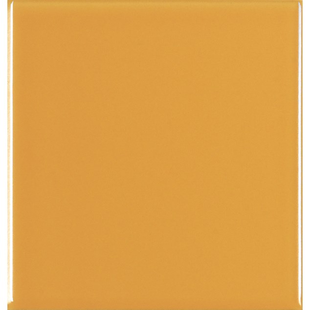 Vægflise Arredo Color Ocre Blank 10x10 cm
