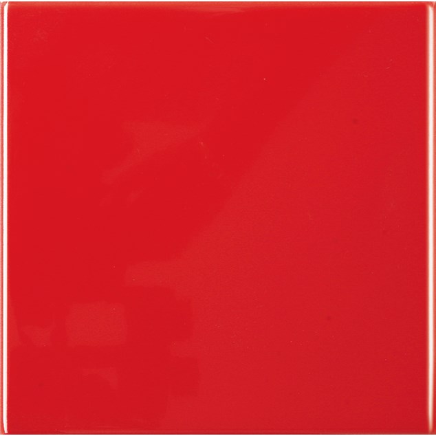 Arredo Vægflise Color Rojo Cristalina Blank 200x200 mm