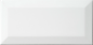 Arredo Metroflise Biselado Hvid Facet-kant - Blank - 7,5x15 cm