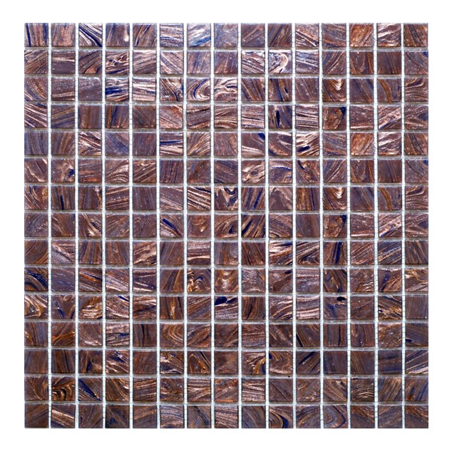 Glasmosaik Arredo Lilac/Gold 2x2 cm (30x30 cm)