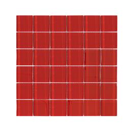 Arredo Krystalmosaik Blank 48x48x8 mm Red