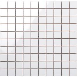 Flisemosaik Arredo Line Hvid/ret Mat 2,8x2,8 cm (30x30) cm