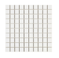 Flisemosaik Arredo Line Hvid/ret Mat  2,8x2,8 cm (30x30) cm