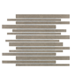 Klinkermosaik Arredo Quartz Brown Mosaic Brick 1,5x30 cm (30x30 cm)