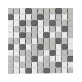 Klinker Mosaik Arredo Titan Mix Grey Mat 25x25 mm (300x300 mm)