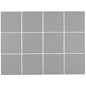 Klinker Arredo Unicolor Mid.grey 10x10 cm